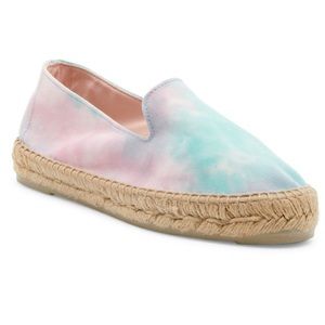 Manebi Tie-Dye Flatform Espadrilles